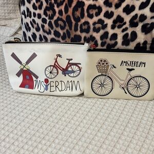 Set of 2 Primark Amsterdam Cosmetic Pouch Set